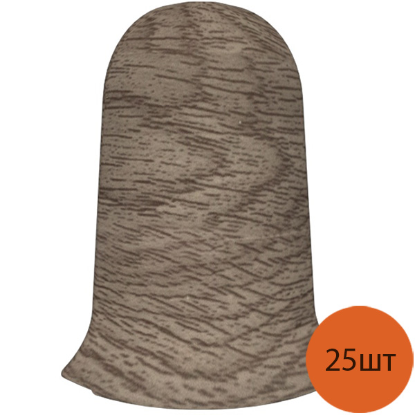 

IDEAL Komfort угол внешний Дуб кофейный 207 ( упак. 25шт.), Коричневый