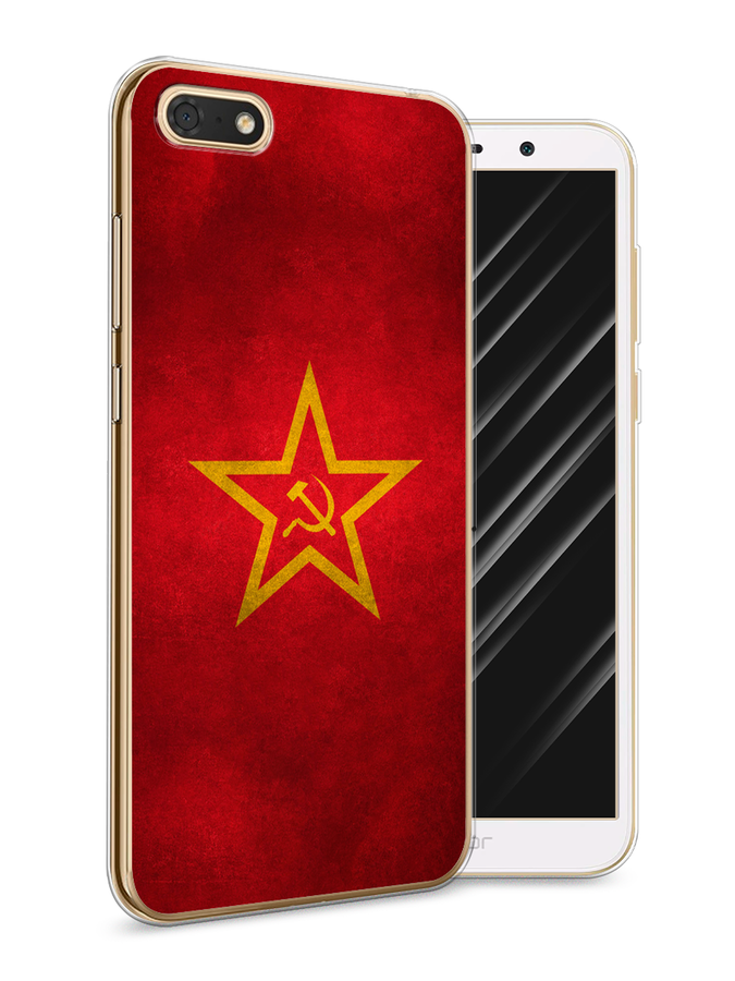 

Чехол Awog на Huawei Y5 2018 "Абстракция небо", Синий;голубой;белый, 65950-3