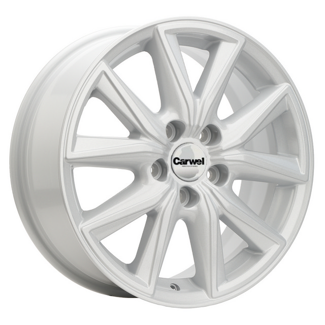 

Колесный диск Carwel Тинаки 1706 7x17/5x114.3 D60.1 ET39, Серебристый