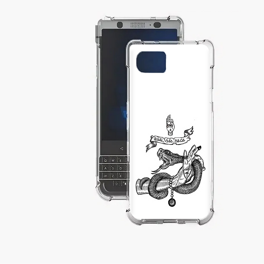 

Чехол MyPads Tocco для BlackBerry Motion змея на руке рисунок, Прозрачный, Tocco