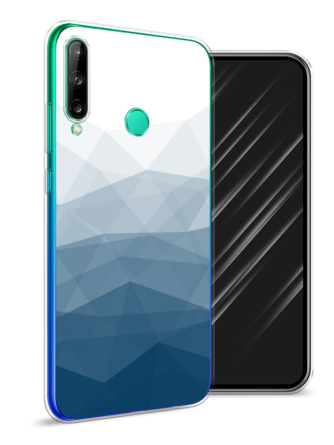 

Чехол Awog на Huawei P40 lite E "Абстракция небо", Синий;голубой;белый, 612450-3