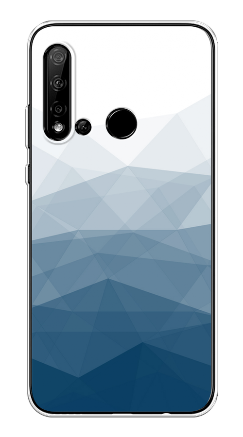 

Чехол Awog на Huawei P20 lite 2019 "Абстракция небо", Синий;голубой;белый, 69750-3