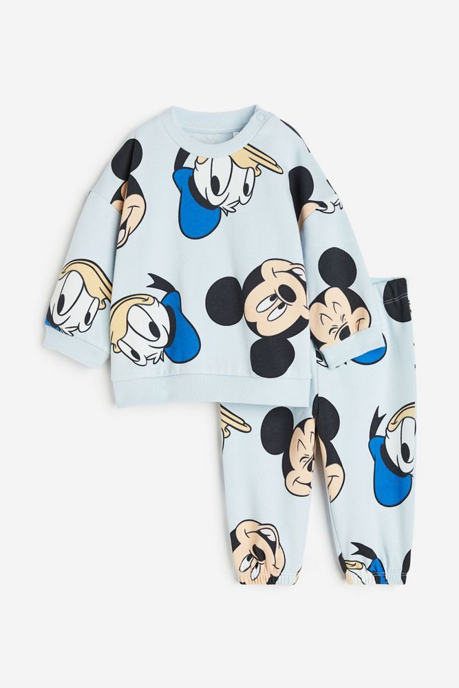 

Костюм повседневный детский H&M 1075227, Голубой, Микки Маус, 98, 1075227