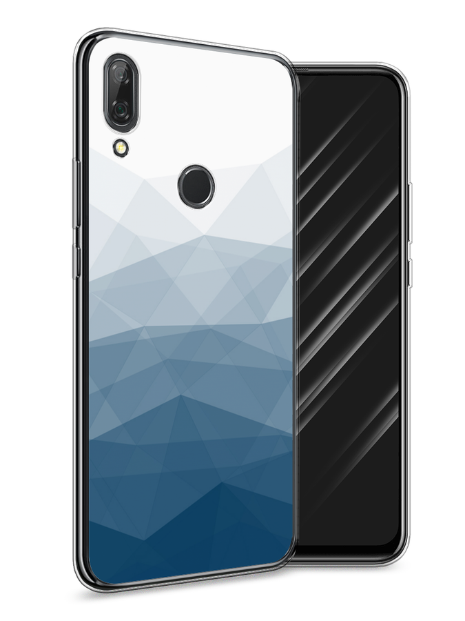 

Чехол Awog на Huawei P Smart Z "Абстракция небо", Синий;голубой;белый, 69450-3