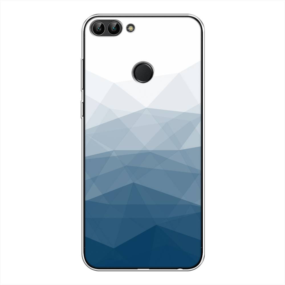 

Чехол Awog на Huawei P Smart "Абстракция небо", Синий;голубой;белый, 64050-3