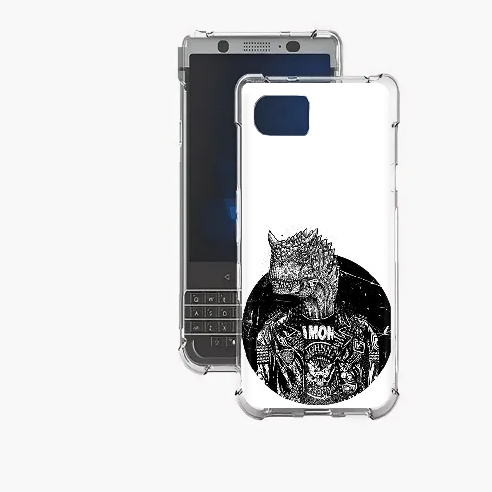 

Чехол MyPads Tocco для BlackBerry Motion динозавр в куртке, Прозрачный, Tocco