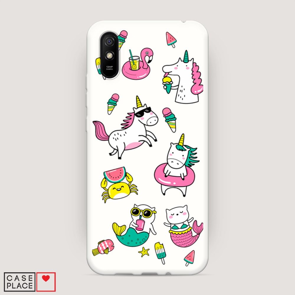 

Матовый силиконовый чехол "На отдыхе" на Xiaomi Redmi 9A, 38957-1