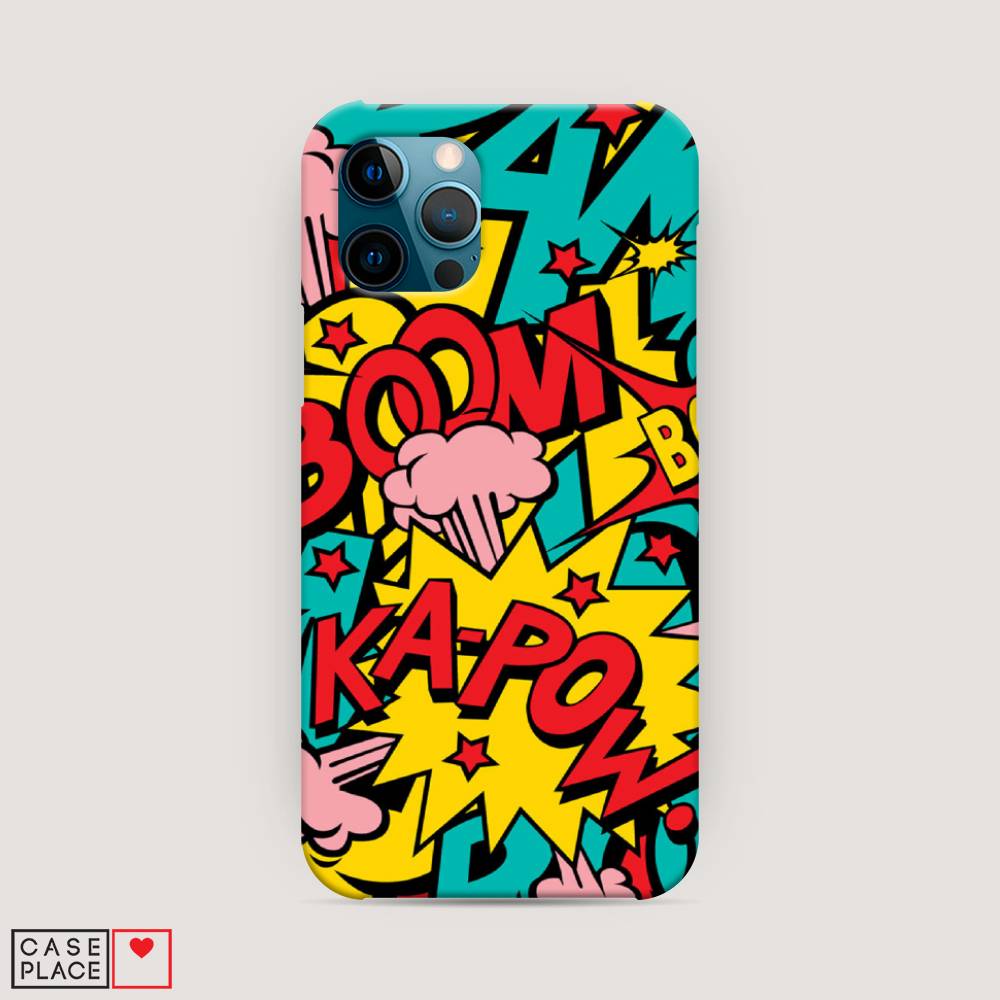 фото Пластиковый чехол "постер pop art" на apple iphone 12 pro awog