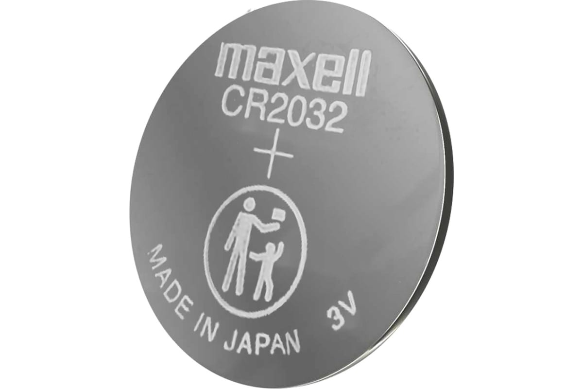 

Батарейка CR2032 MAXELL (Элемент питания).Japan 5/card цена 1 шт