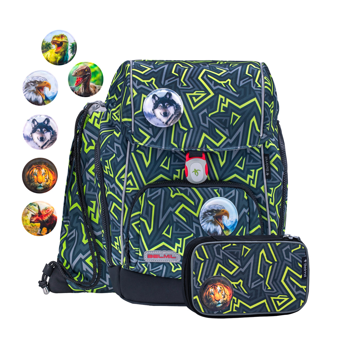 

Ранец Belmil Premium Comfy 405-73-P-RS-11-Iguana, Premium Comfy