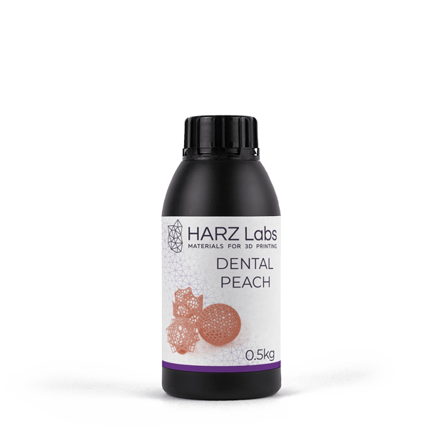 

Фотополимер HARZ Labs Dental Peach, 0,5 кг