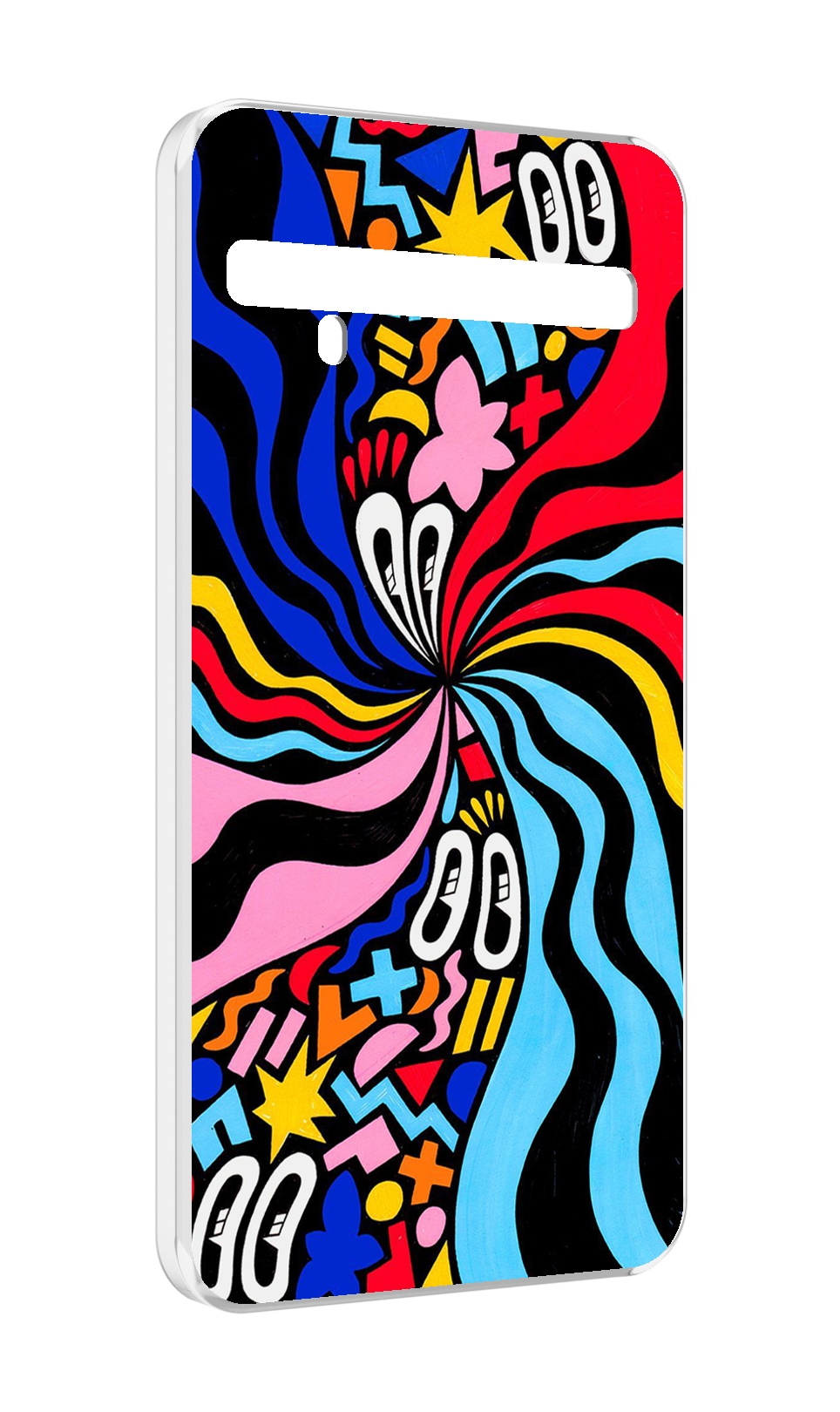 

Чехол MyPads волнистая-абстракция для TCL 10 Pro / TCL 10 + Plus, Прозрачный, Tocco