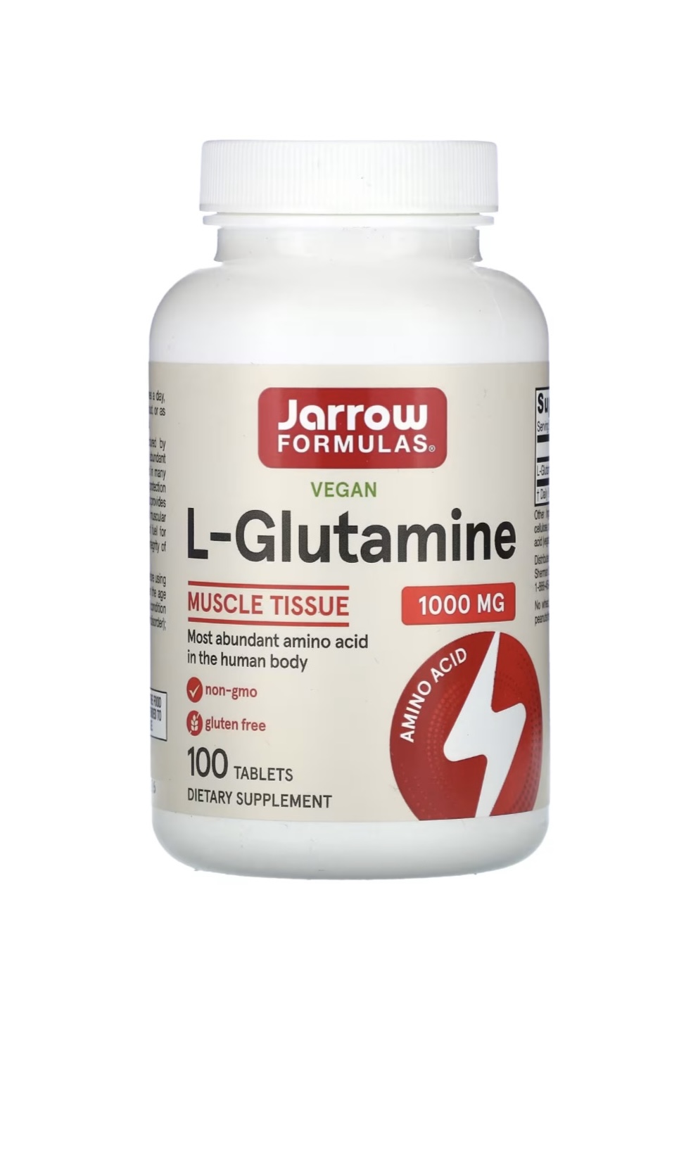 Аминокислота L-Глютамин JF L-Glutamine 1000 mg 100 таблеток