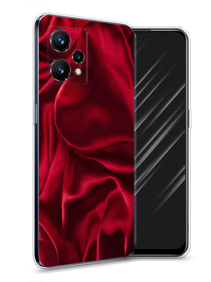 

Чехол Awog на Realme 9 "Текстура красный шелк", Разноцветный, 257250-3