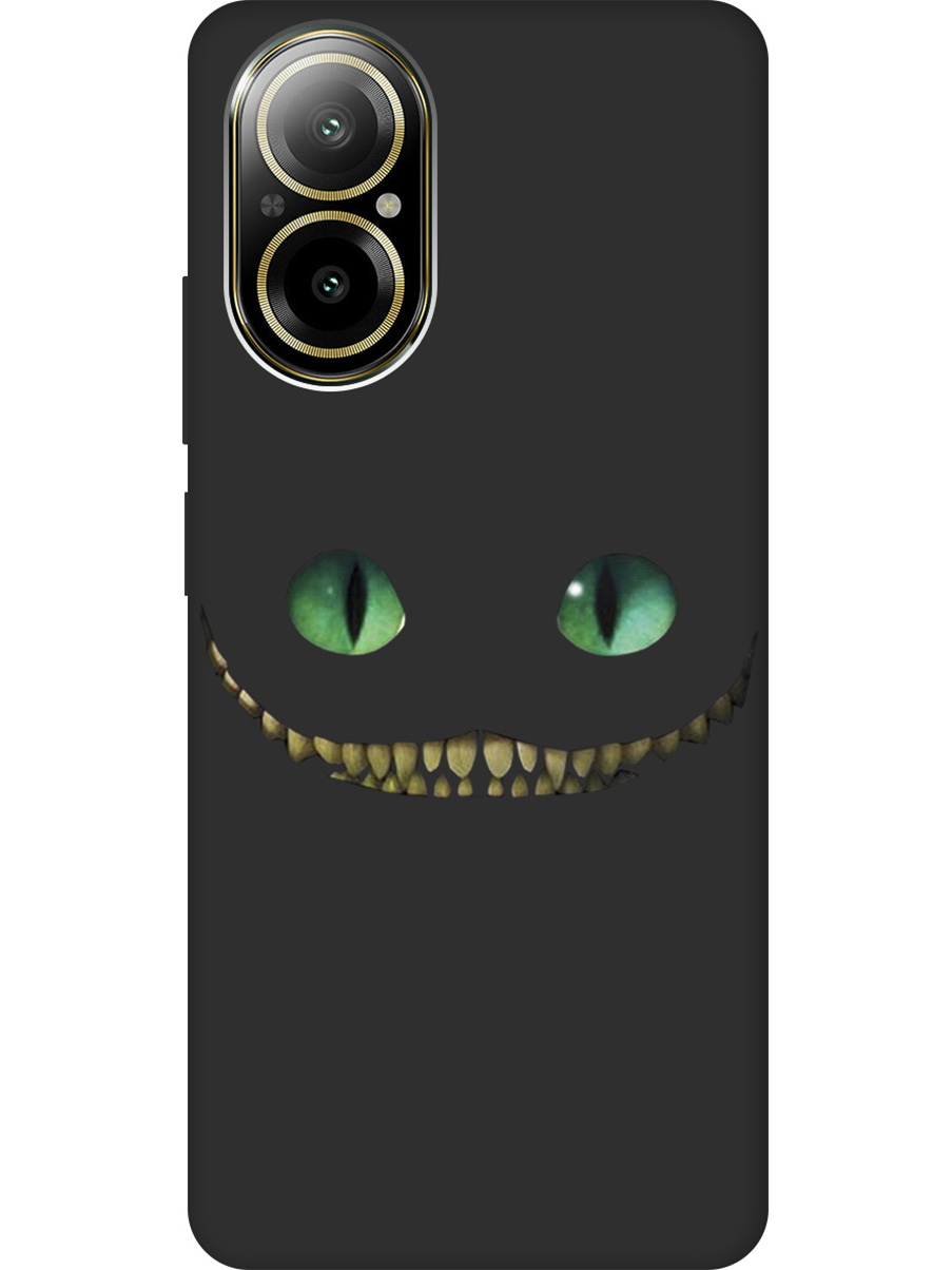 

Силиконовый чехол на Realme C67 с рисунком "Cheshire Cat" Soft Touch черный, Черный;зеленый, 20012143