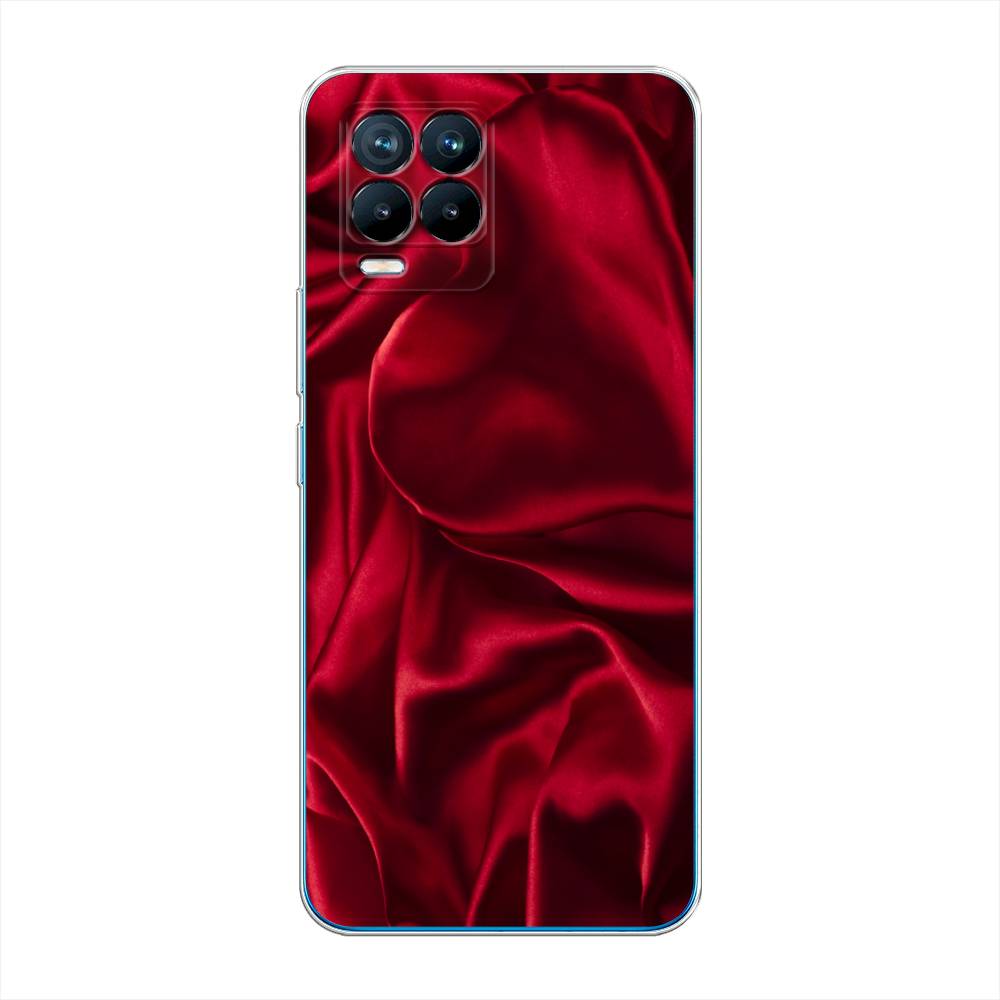 

Чехол Awog на Realme 8/8 Pro "Текстура красный шелк", Разноцветный, 255550-3