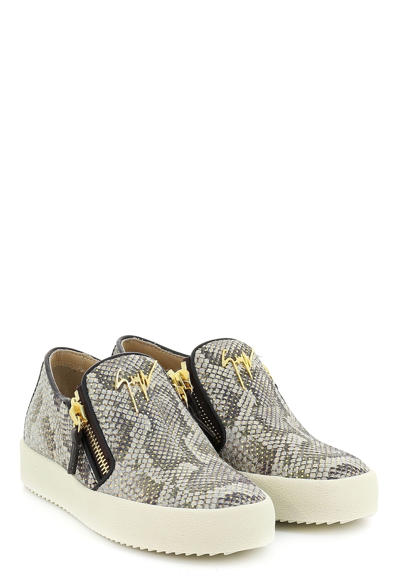 

Слипоны женские GIUSEPPE ZANOTTI 81476 бежевые 36 EU, 81476