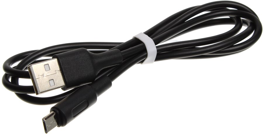 Шнур USB A-Micro-USB B (Android) 5PIN 0,8м T01