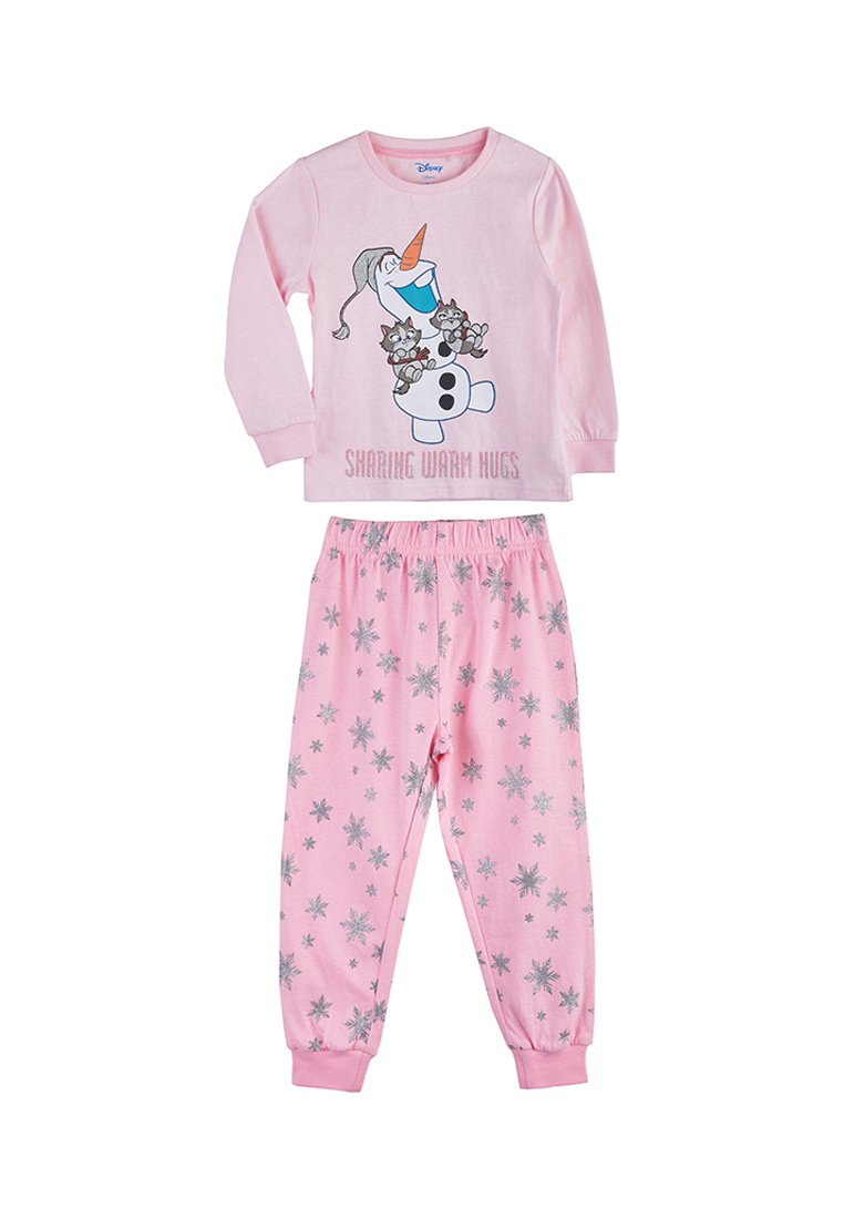 

Пижама детская Disney frozen AW19L_FR10 розовый р.110, AW19L_FR10