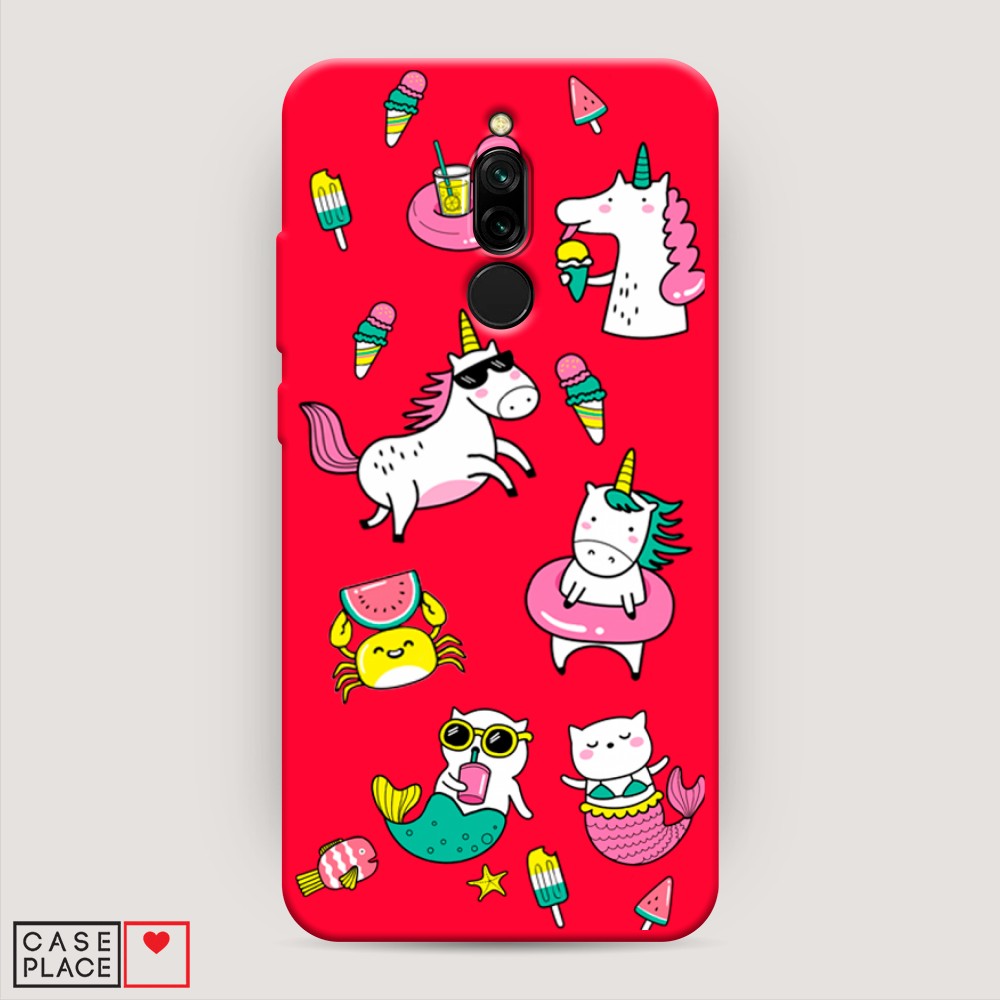 

Чехол Awog на Xiaomi Redmi 8 "На отдыхе", Разноцветный, 37153-1
