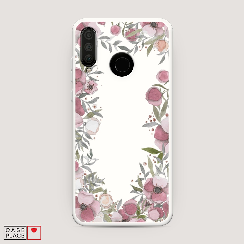 

Матовый силиконовый чехол "Звездочки графика белая" на Honor 7X