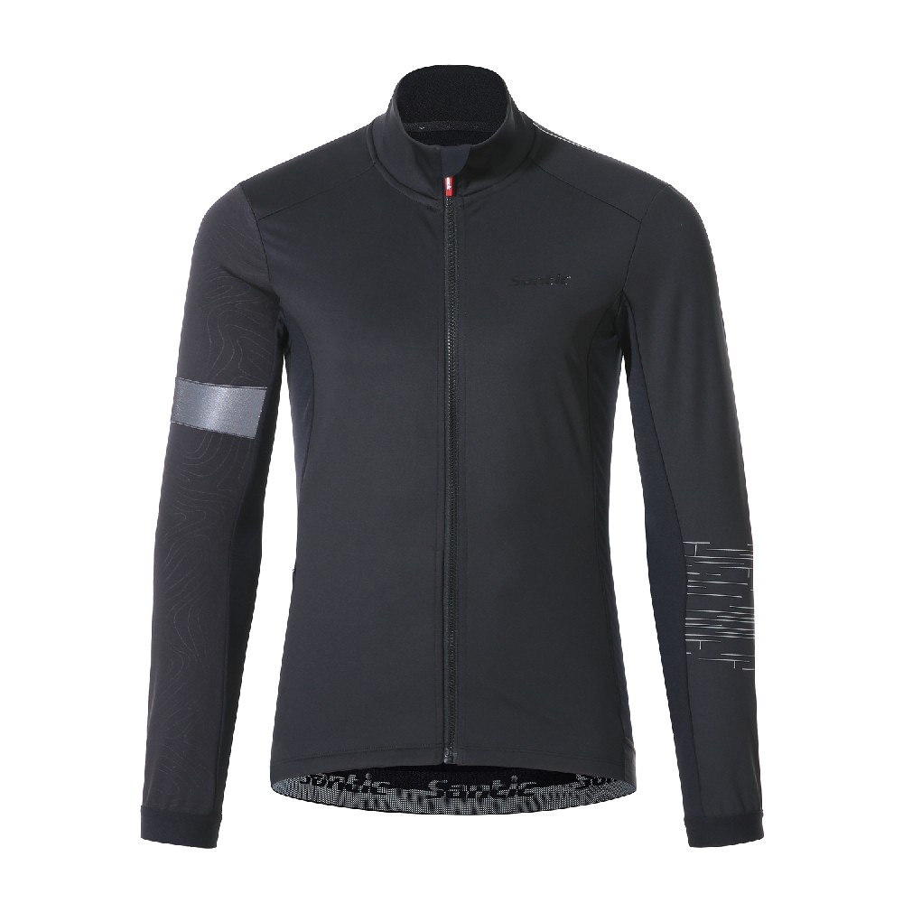 Спортивная куртка мужская Santic M1C01137H черная L