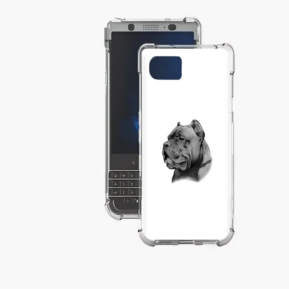 

Чехол MyPads Tocco для BlackBerry Motion грозный бульдог, Прозрачный, Tocco
