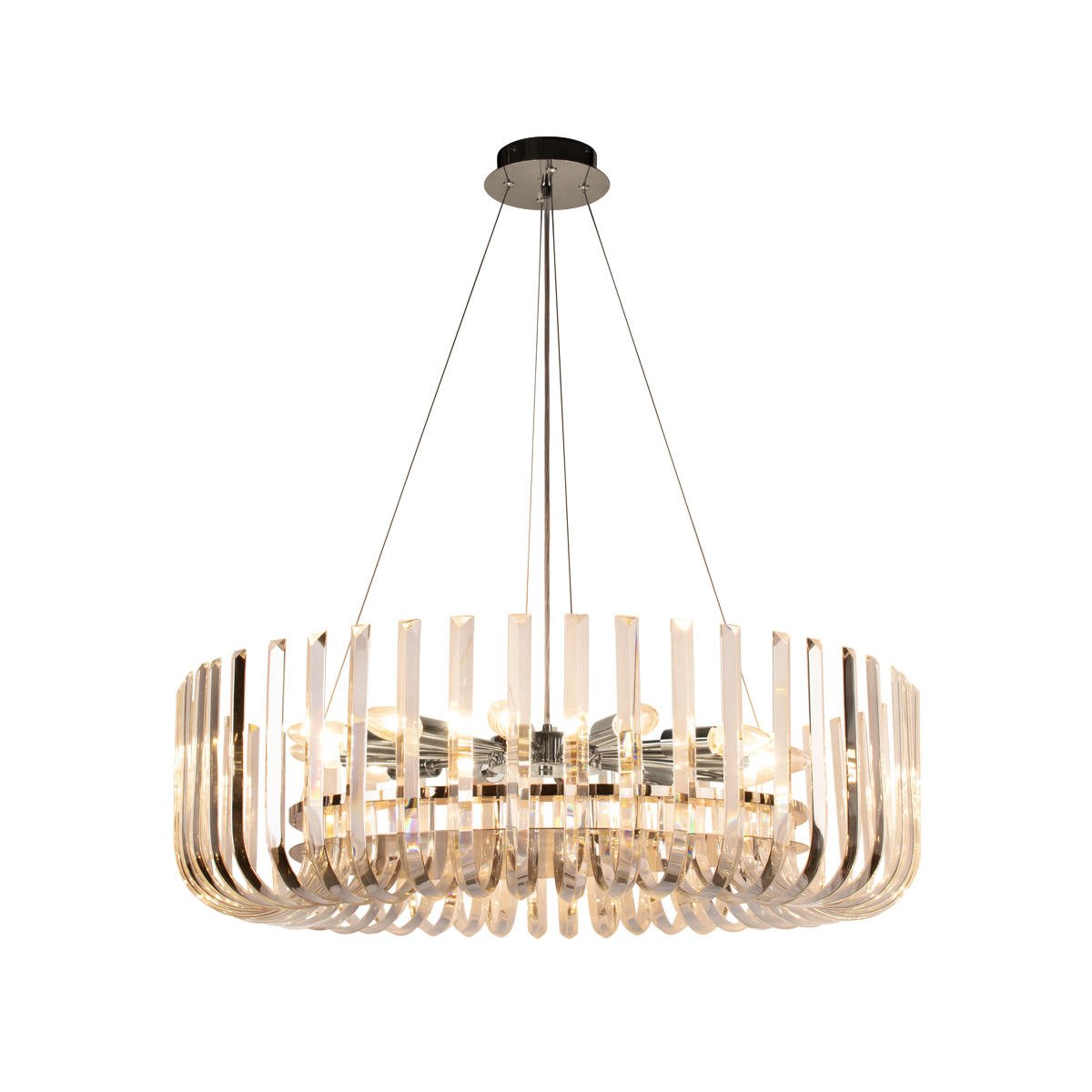 

Подвесная люстра Loft IT Dakota 10300/800 Nickel, Dakota