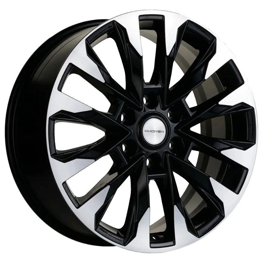 

Диск литой R20 8J 6x13971001 ET36 KHOMEN 2010 BLF 00123054 1шт, Черный