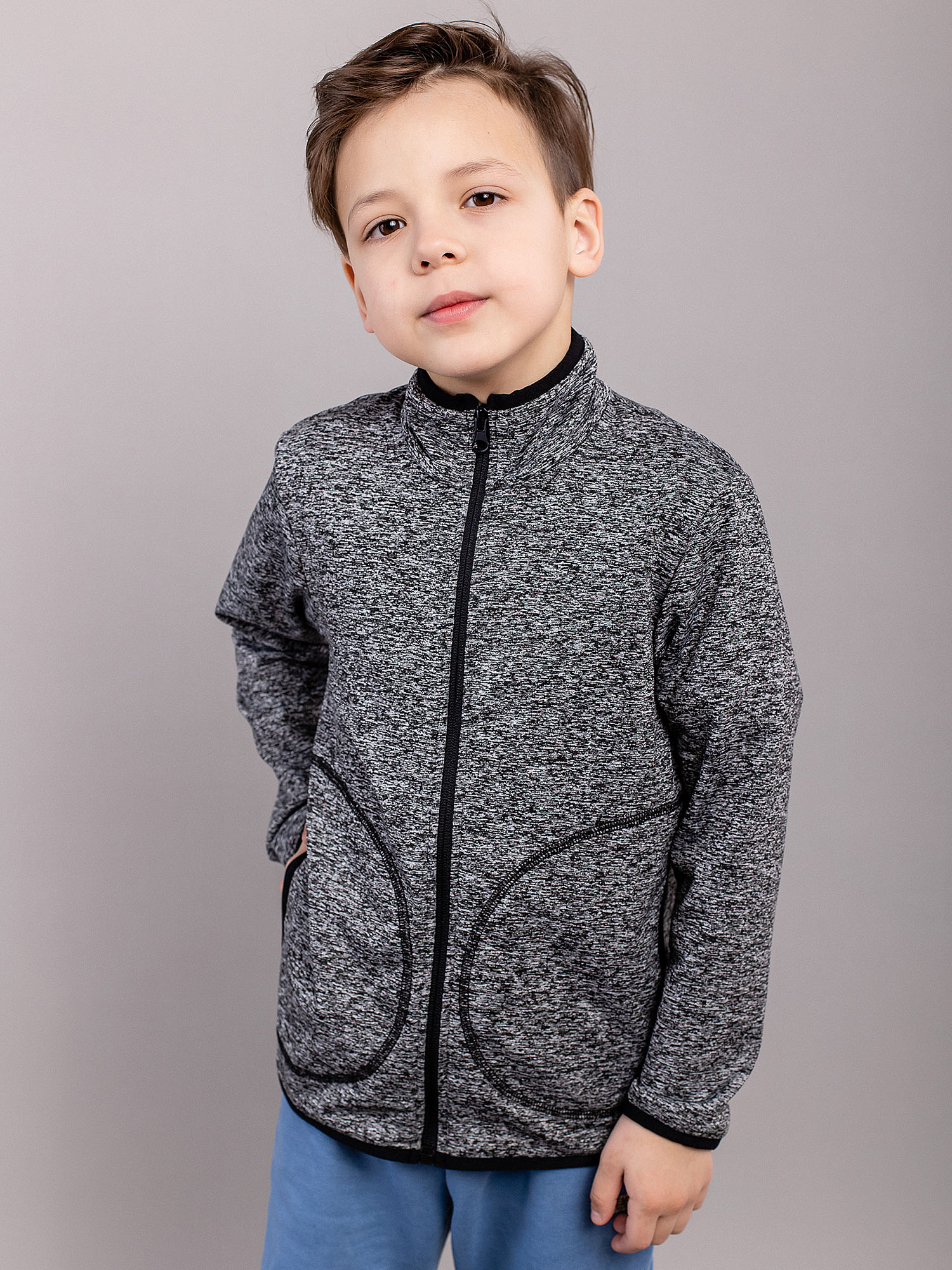 

Толстовка детская Batik 485-24з-5 черный 122, 485-24з-5