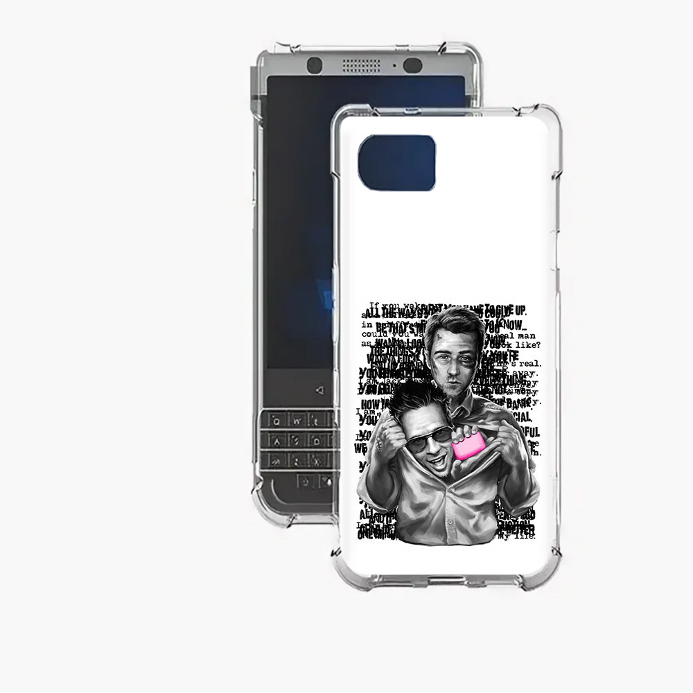 

Чехол MyPads Tocco для BlackBerry Motion бойцовский клуб, Прозрачный, Tocco
