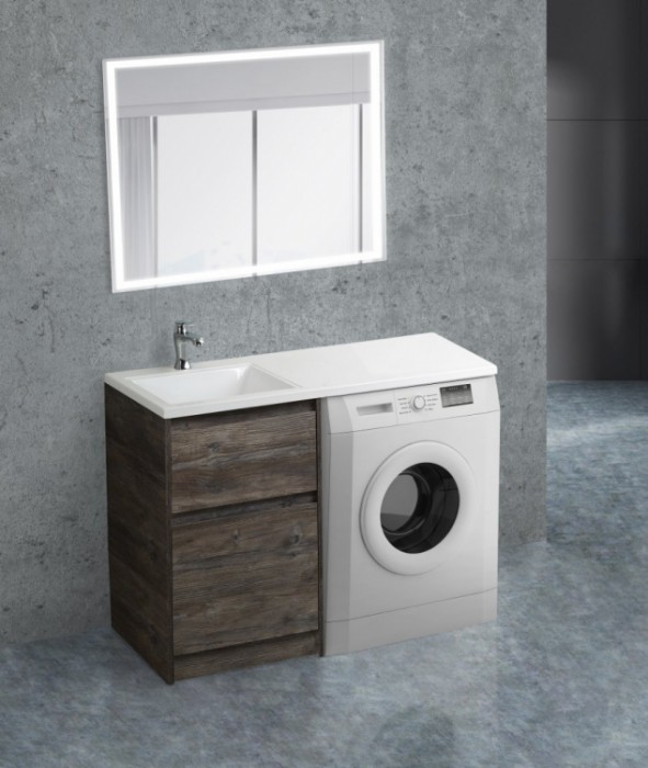 

Мебель для ванной под стиральную машину BelBagno Kraft-LVD 120 Pino Pasadena