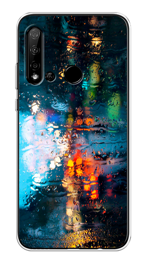 

Чехол Awog на Huawei P20 lite 2019 "Абстракция 28", Голубой, 69750-3