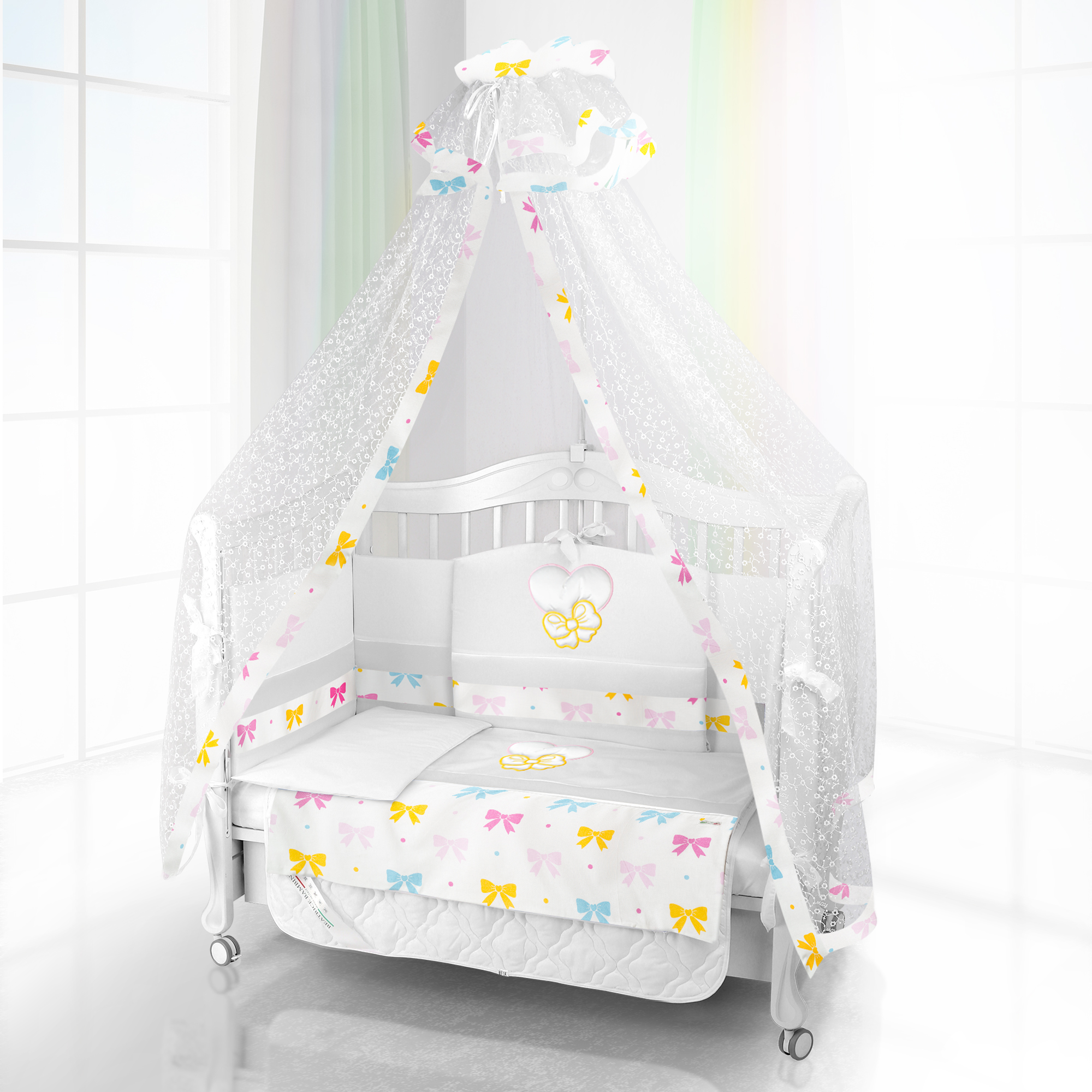 

Комплект постельного белья Beatrice Bambini Unico Preferito Fiocco (125х65)