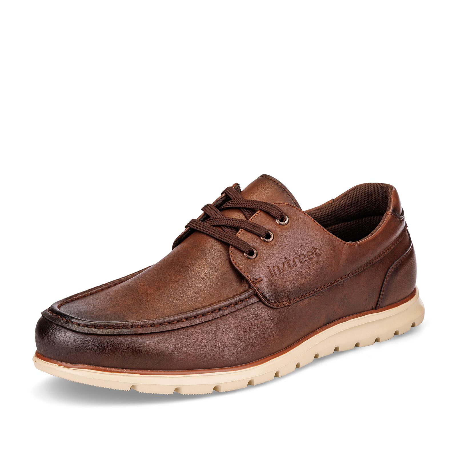

Туфли мужские INSTREET 248-31MV-750ST коричневые 42 RU, Коричневый, 248-31MV-750ST