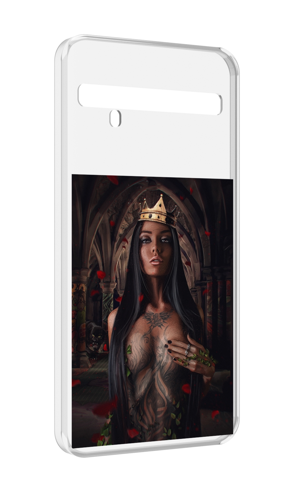 

Чехол MyPads багровый-пик для TCL 10 Pro / TCL 10 + Plus, Прозрачный, Tocco