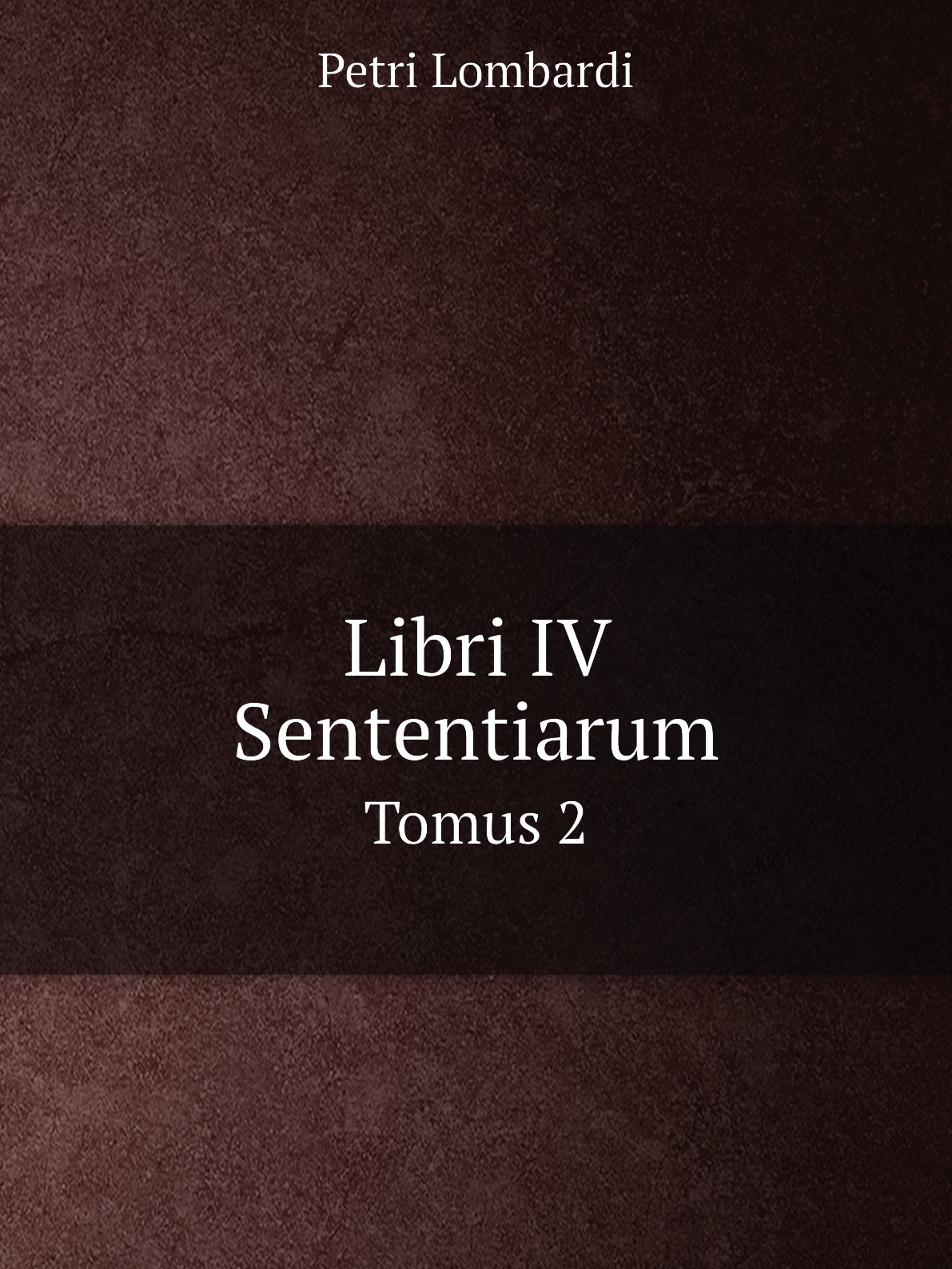 

Libri IV Sententiarum