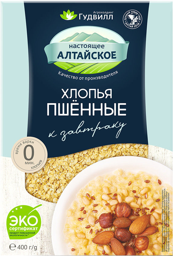 

Хлопья Гудвилл Пшенные 400г