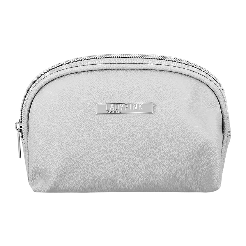 

Косметичка унисекс LADY PINK 193793_gray серая, Серый, 193793_gray