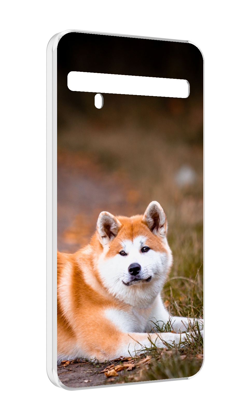 

Чехол MyPads акита ину для TCL 10 Pro / TCL 10 + Plus, Прозрачный, Tocco