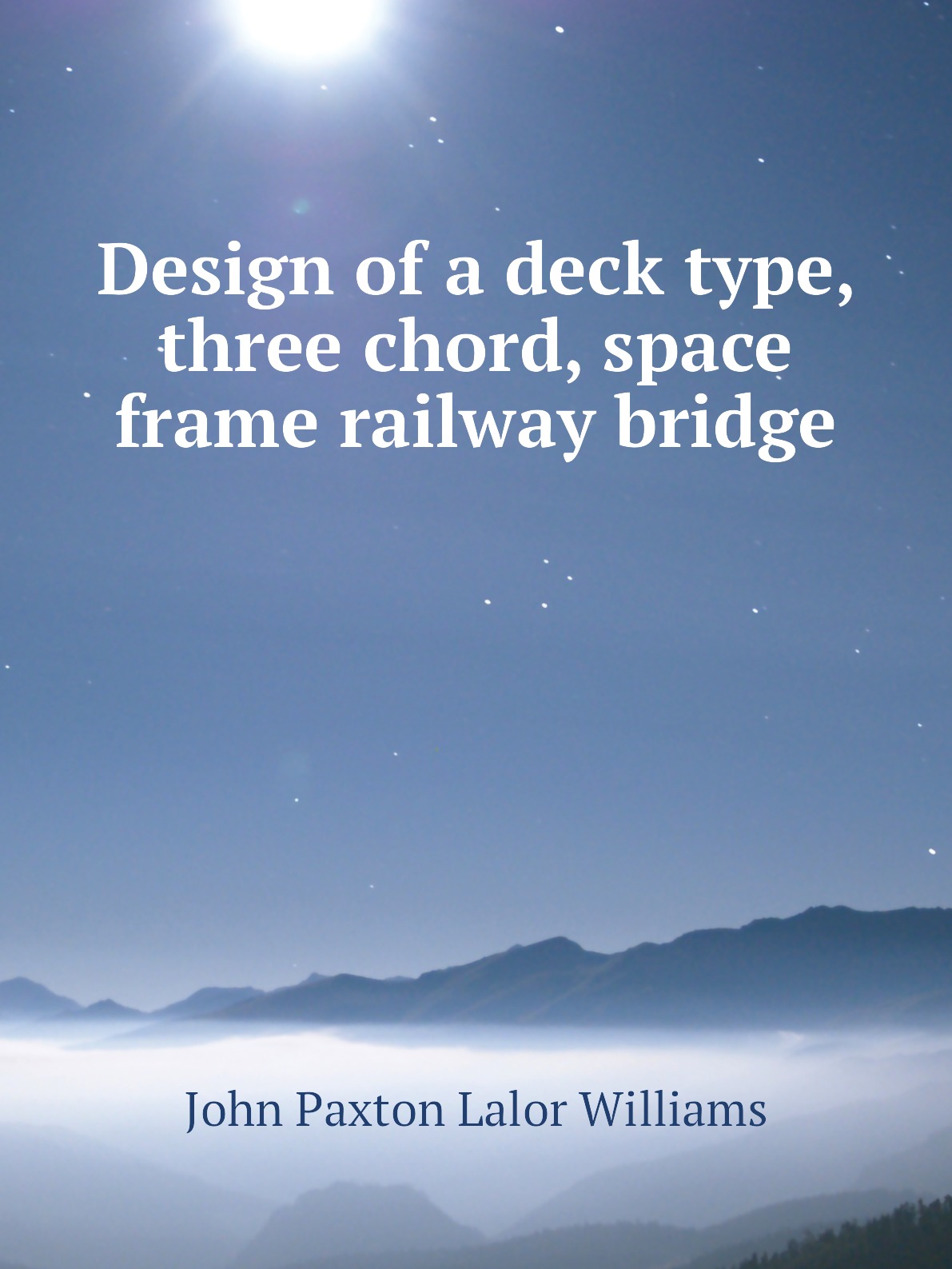 

Design of a deck type, three chord, space frame railway bridge