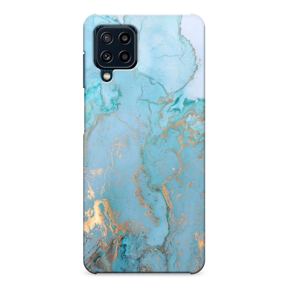 

Пластиковый чехол "Голубой мрамор рисунок" на Samsung Galaxy M32