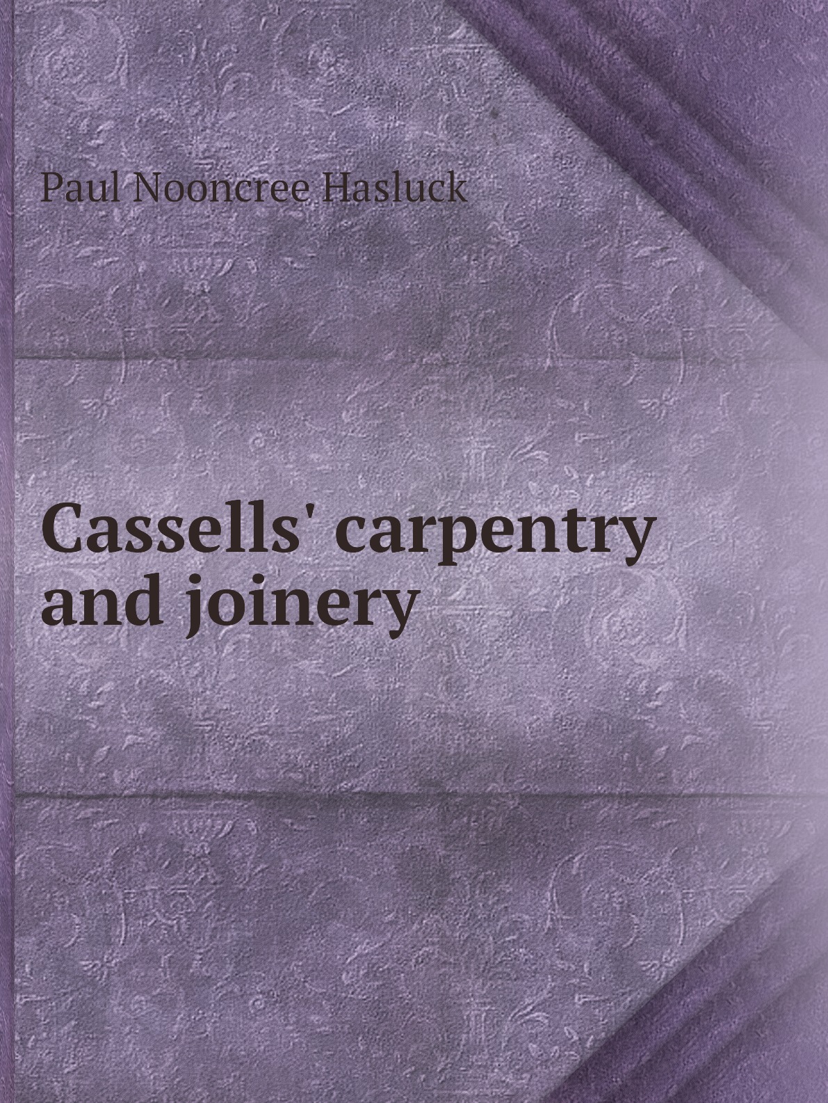 

Cassells' carpentry and joinery