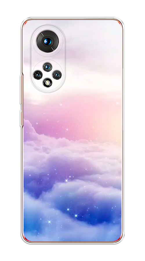 

Чехол на Honor 50/Nova 9 "Небеса", Голубой;белый;розовый, 6105450-2