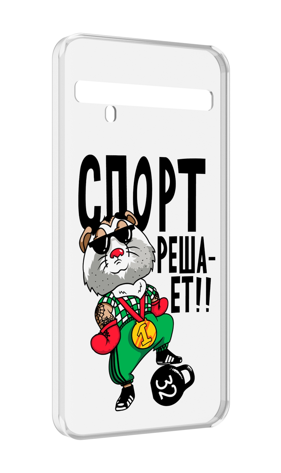 

Чехол MyPads Спорт решает для TCL 10 Pro / TCL 10 + Plus, Прозрачный, Tocco