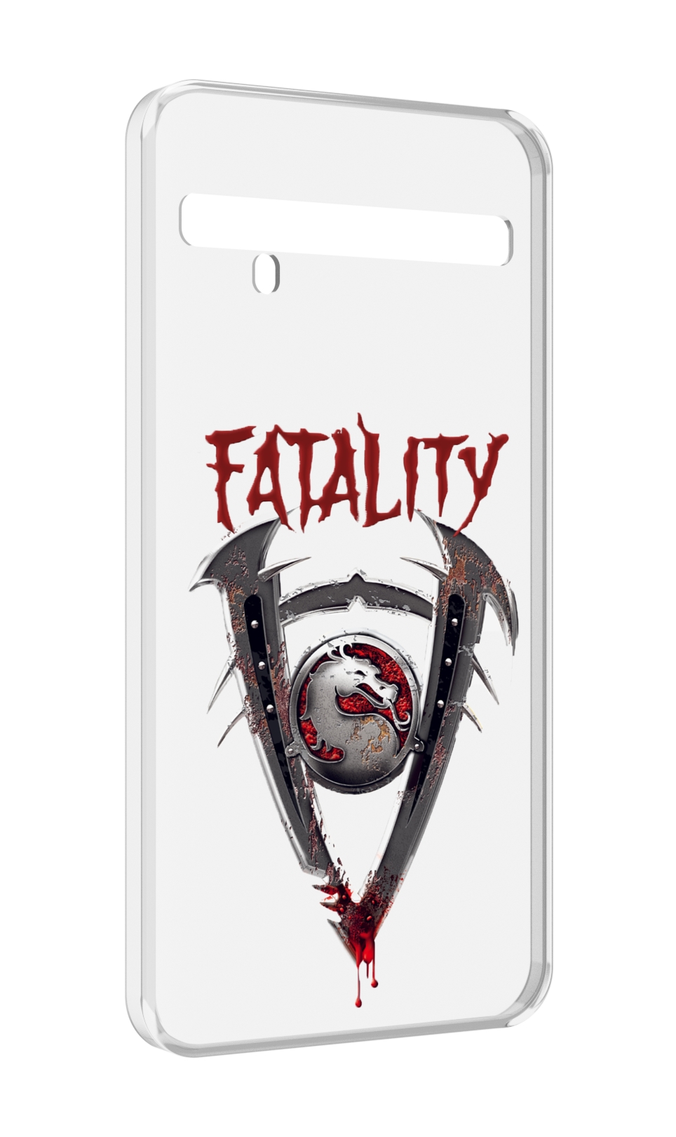 

Чехол MyPads Фаталити мужской для TCL 10 Pro / TCL 10 + Plus, Прозрачный, Tocco