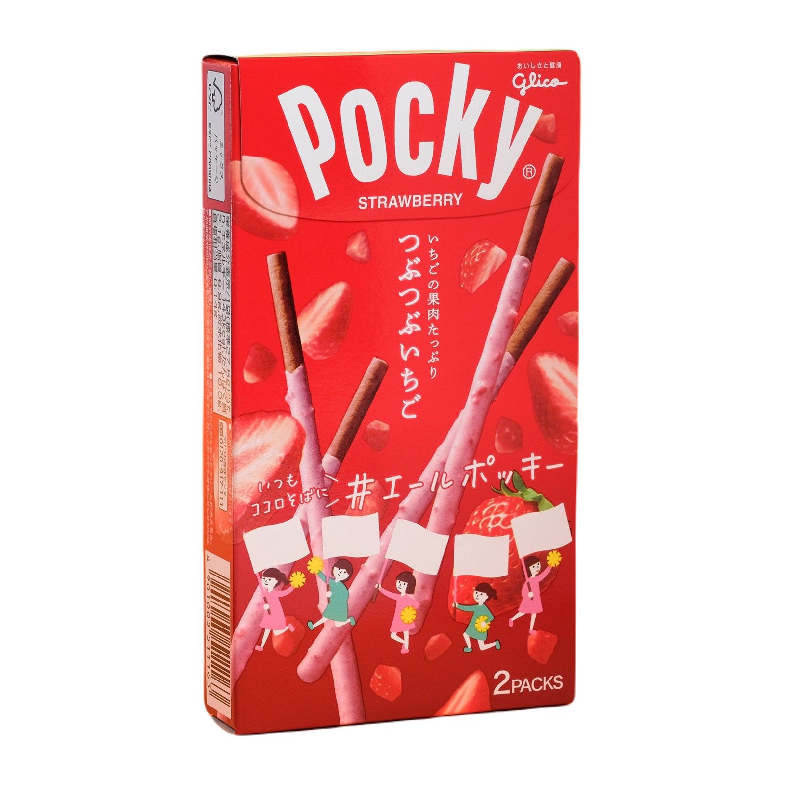 Палочки Pocky со вкусом клубники, 55 г