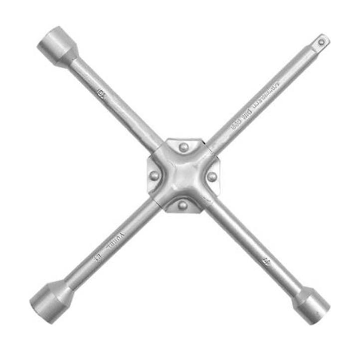 Балонный Ключ-Крест Усил. 17x19x21x1/2 VOREL арт. 57020 телескопический баллонный ключ vorel