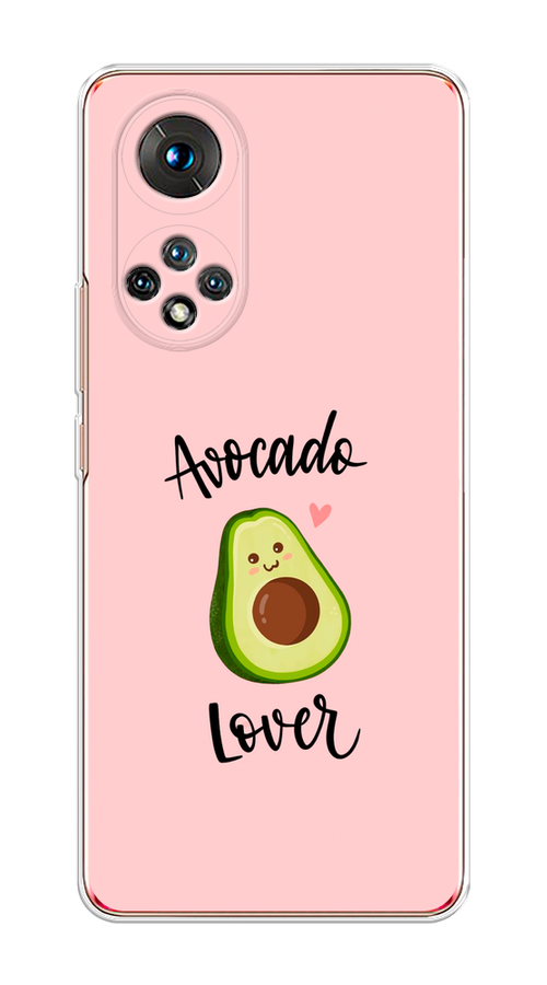

Чехол на Huawei Honor 50 "Avocado lover", Розовый;зеленый, 6105450-6