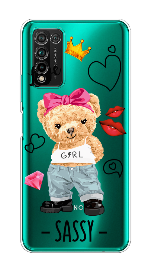 

Чехол на Honor 10X Lite "Sugar Mommy", Голубой;белый;розовый, 6104650-6